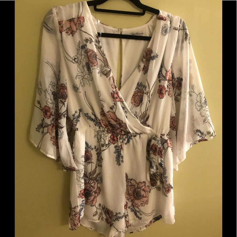 Cute summer beach romper
